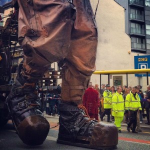 Giant Feet ... courtesy Gareth Woollam