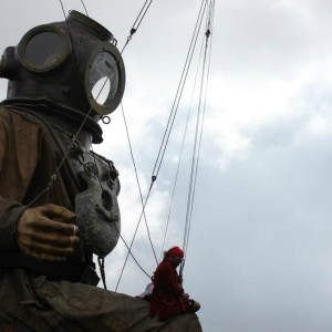 Sitting on the shoulders, ahem, knees of giants ... courtesy Tom Corbett