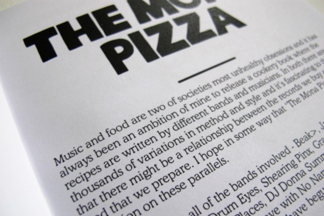 The Mona Pizza Cookery Book