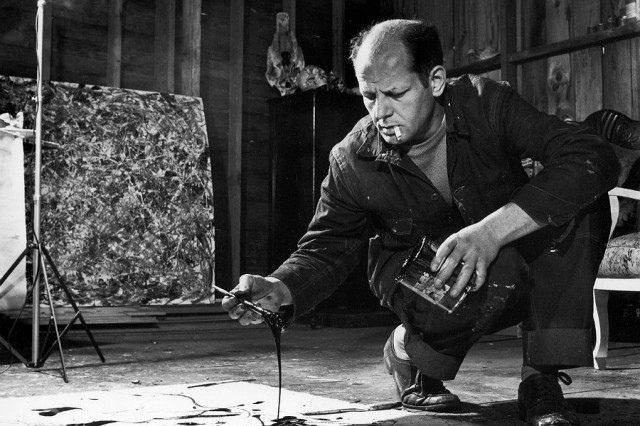 Jackson Pollock (image courtesy Life Magazine)