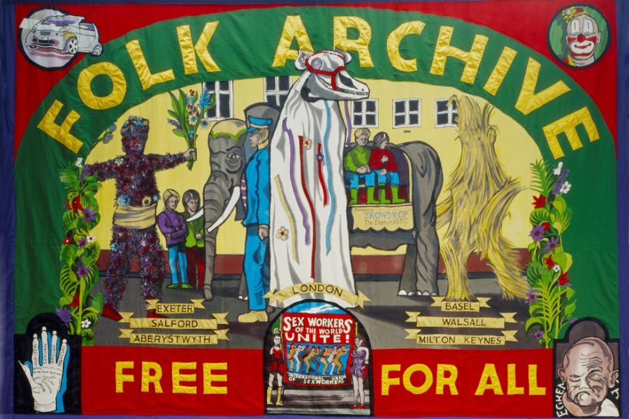 Jeremy Deller's Folk Archive Banner