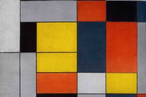 Piet Mondrian, 1872-1944 No. VI / Composition No.II 1920 Oil paint on canvas 997 x 1003 mm   Tate. © Tate Photography, 2014. © 2014 Mondrian/Holtzman Trust c/o HCR International USA