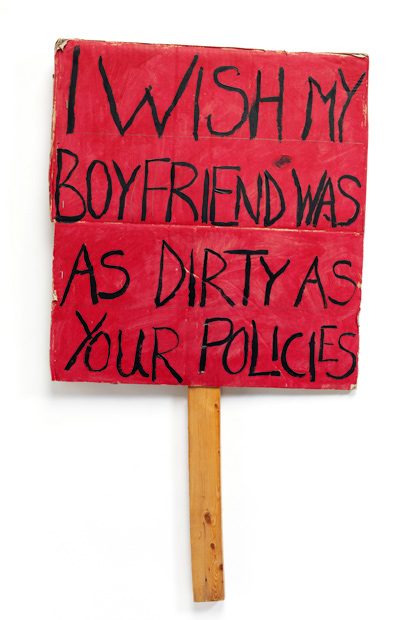 Coral Stoakes (2011), 'I wish my boyfriend was as dirty as your policies'
