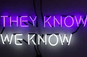 Private View: Tim Etchells: The Facts On The Gound @ Vitrine, London – FREE