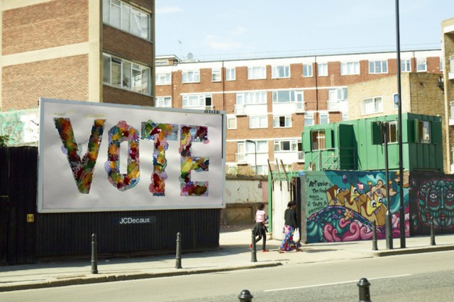 VOTE, by Fatima Begum 2015 (http://voteart.co.uk/)