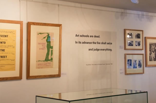 See We Want People Who Can Draw: Instruction and Dissent in the British Art School at Manchester Metropolitan University, Special Collections Gallery, until Friday 31 July 2015. Images courtesy of David Penny and Manchester Metropolitan University Special Collections