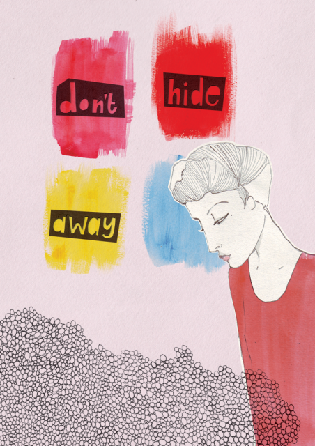 Suzy Phillips's Don't hide away; advice to sink in slowly