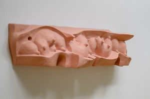Louise Bourgeois: Mamelles 1991, cast 2001 (Louise Bourgeois Constellation) © Tate Liverpool, Roger Sinek