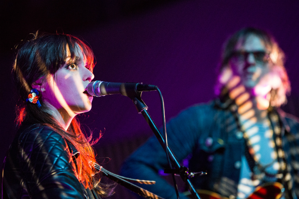 Tess Parks and Anton Newcombe. Image courtesy Keith Ainsworth for Liverpool International Festival of Psychedelia 