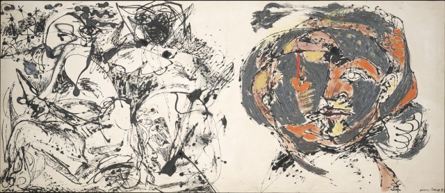 Jackson Pollock, 1912-1956 Portrait and a Dream 1953 Oil and enamel on canvas Overall: 58 1/2 x 134 3/4 in.   Dallas Museum of Art, gift of Mr. and Mrs. Algur H. Meadows and the Meadows Foundation, Incorporated © Pollock-Krasner Foundation/Artists Rights Society (ARS), New York