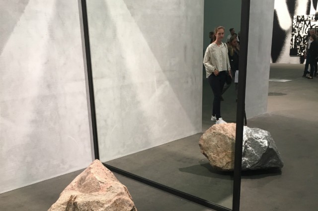 Art Basel 2016: Alicja Kwade¹s Out of Ousia. Courtesy Jack Welsh