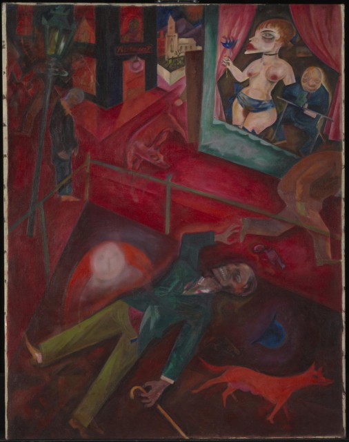 Suicide 1916 by George Grosz 1893-1959