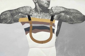Richard Hamilton, Adonis in Y-Fronts, 1963, © The estate of Richard Hamilton. Part of Pop Art In Print at The Old Chester Library Building -- FREE
