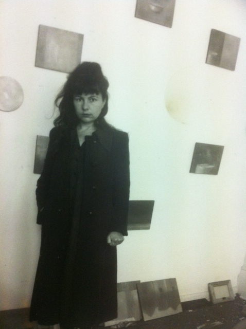 Jennifer Higgie, graduating in 1990