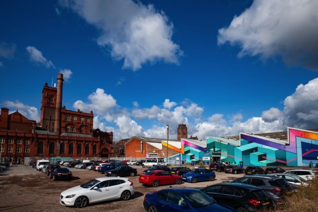 Northern Lights, situated in Cains Brewery Village, Liverpool. Image courtesy Pete Carr 2018