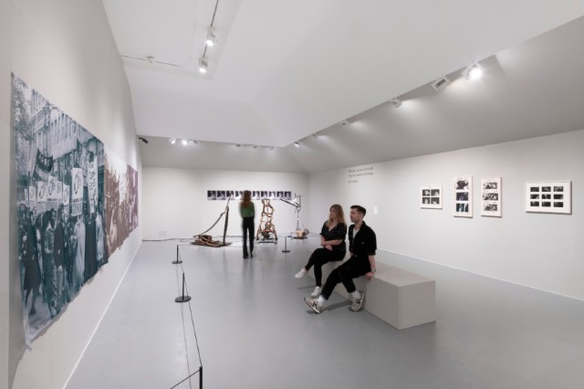 Turner Prize 2022: Ingrid Pollard: Bow Down and Very Low–123, DENY: IMAGINE: ATTACK: SILENCE, No Cover Up. Installation View at Tate Liverpool 2022. Photo: © Tate Photography (Sonal Bakrania)