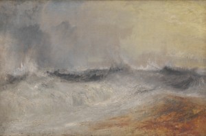 JMW Turner - Waves Breaking Against the Wind © Tate_web