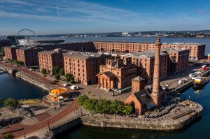 Dr Martin Luther King Jr building and the Hartley Pavilion in Royal Albert Dock Liverpool CREDIT Ant Clausen 02-web