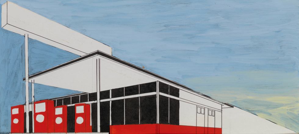 Ed Ruscha, Standard Study # 3 1963 © Ed Ruscha-web