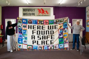 Ciara Leeming, SWAP project banner, commissioned by Open Eye Hub, a partnership between Open Eye Gallery and Wigan Council, 2024-25. Creature, Stranger, Monster, Other: A Photography Conference 2026